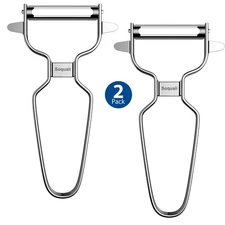 2 Pack Stainless Steel Y-Peeler for Kitchen Vegetable Potato Fruit Peeler