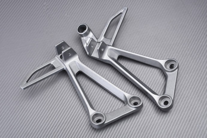 Repose-pieds passager CB500F en aluminium robuste pour un appui stable