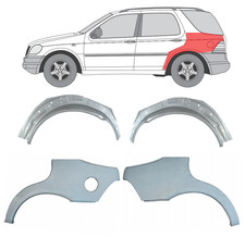 Für MB W163 1998- 2005 Radlauf reparatur blech + INNERE Satz/ L+R Für MB W163 1998- 2005 Radlauf reparatur blech + INNERE Satz/ L+R