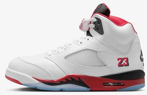 Air Jordan 5 Fire Red Black Tongue Retro OG HQ7978-101