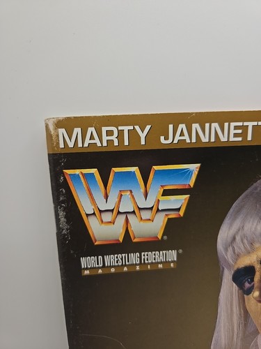 WWF Magazine January 1996 Goldust Cover w/ Full Sheet Trading Cards Vintage WWE - Picture 2 of 24