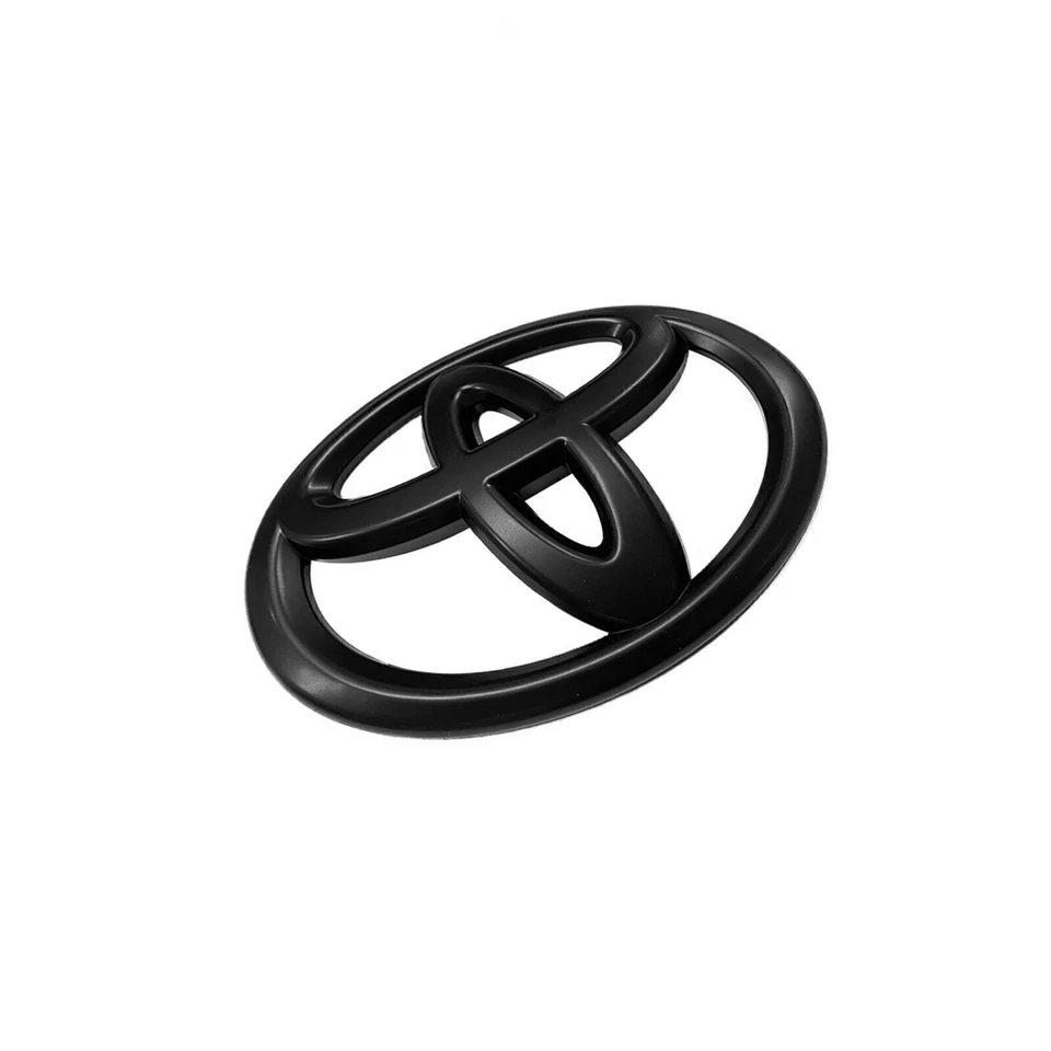 1PCS 3D BLACK STEERING WHEEL OVERLAY FOR TACOMA COROLLA CAMRY TUNDRA HIGHLANDER Foto 4 de 4