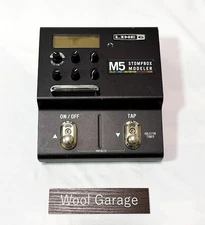 LINE 6 M5 Stompbox Modeler Guitar Multi Effects Pedal Tested Working from Japan