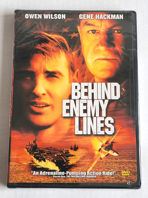 Behind Enemy Lines DVD (2001) Owen Wilson Gene Hackman Widescreen NEW Sealed