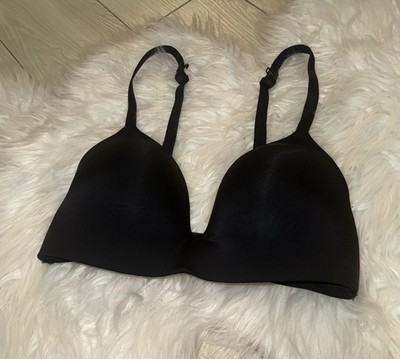 Auden The Bliss Full Coverage Lightly Lined Wireless T-Shirt Bra 32D Black