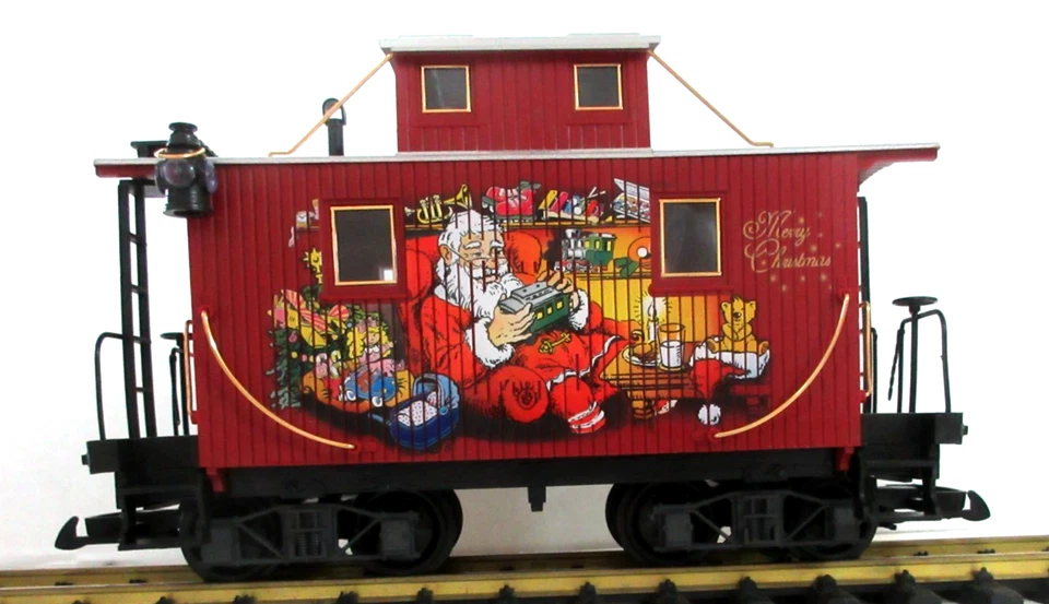 LGB 46658 CHRISTMAS CABOOSE RARE - Image 2 of 4