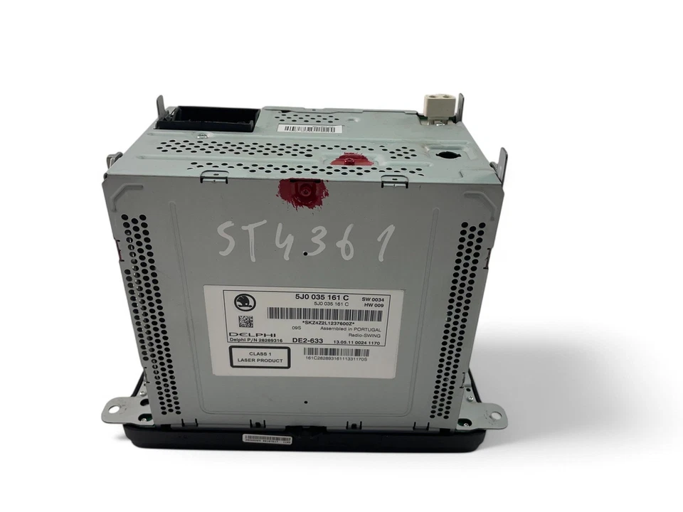 SKODA ROOMSTER 5J Musik-Player ohne GPS 5J0035161C 28469658 - Bild 3 von 4