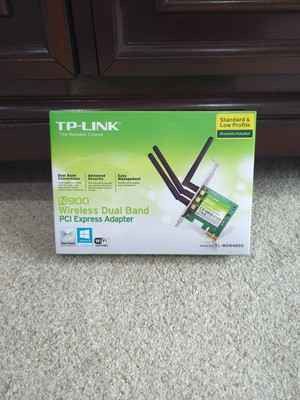TP-Link N900 Wireless Dual Band PCI Express Adapter TL-WDN4800