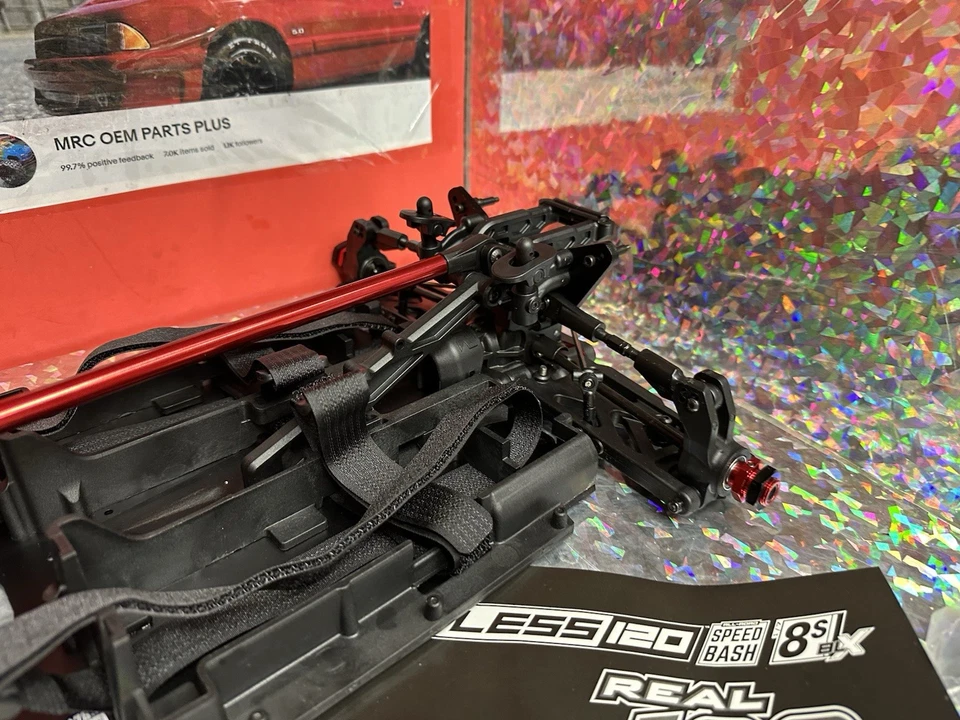 ARRMA 1/7 LIMITLESS 120 8S BLX SPEED Run Roller Chassis Slider ARA7816 Parts EXB - Image 2 of 4