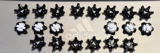 New Adidas Genuine Thintech Replacement Spikes Black 20 Pins Spikes New ...