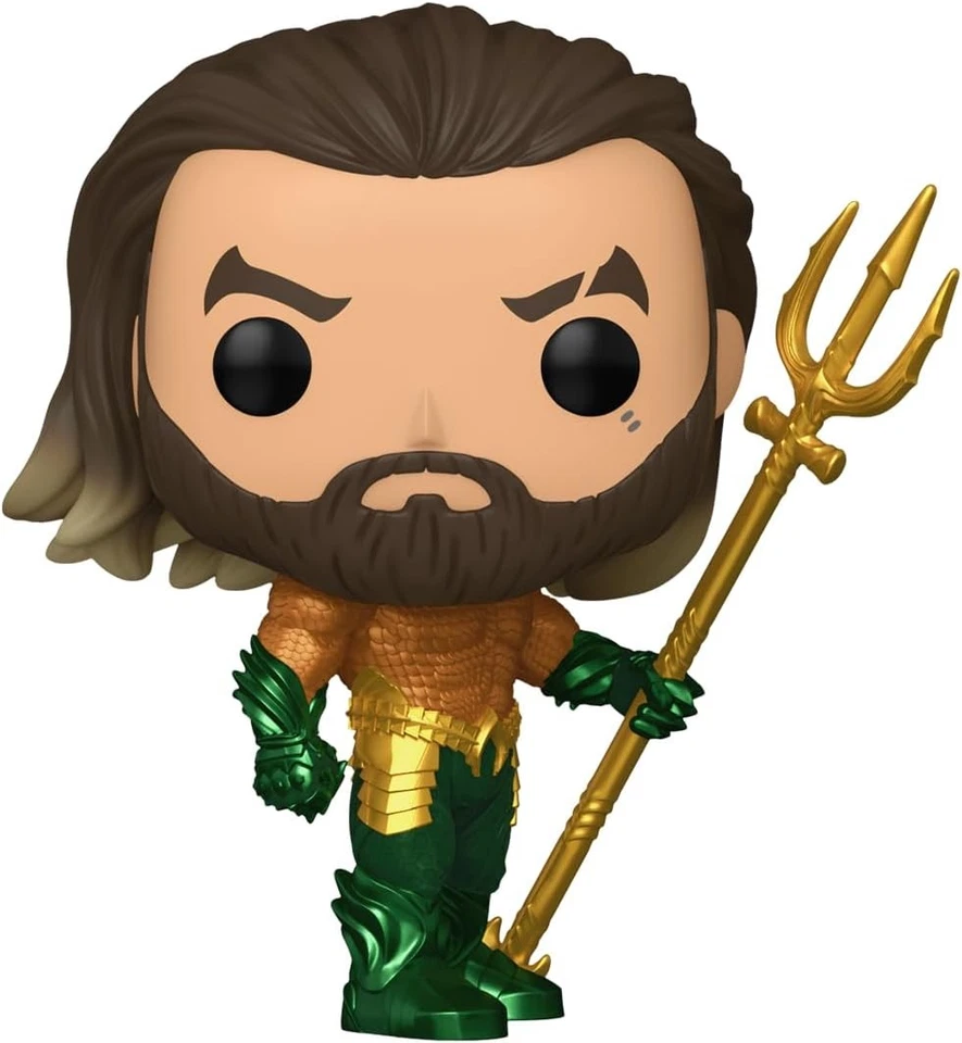 Funko Pop! Movies: DC - Aquaman Hero Suit - Figura de Vinilo Coleccionable - Ide - Imagen 3 de 4