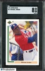 1991 Upper Deck #SP1 Michael Jordan Chicago White Sox HOF SGC 8 NM-MT