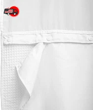 Barossa Design Fabric Snap-in Shower Curtain Liner Replacement 70" x 54" - Hotel