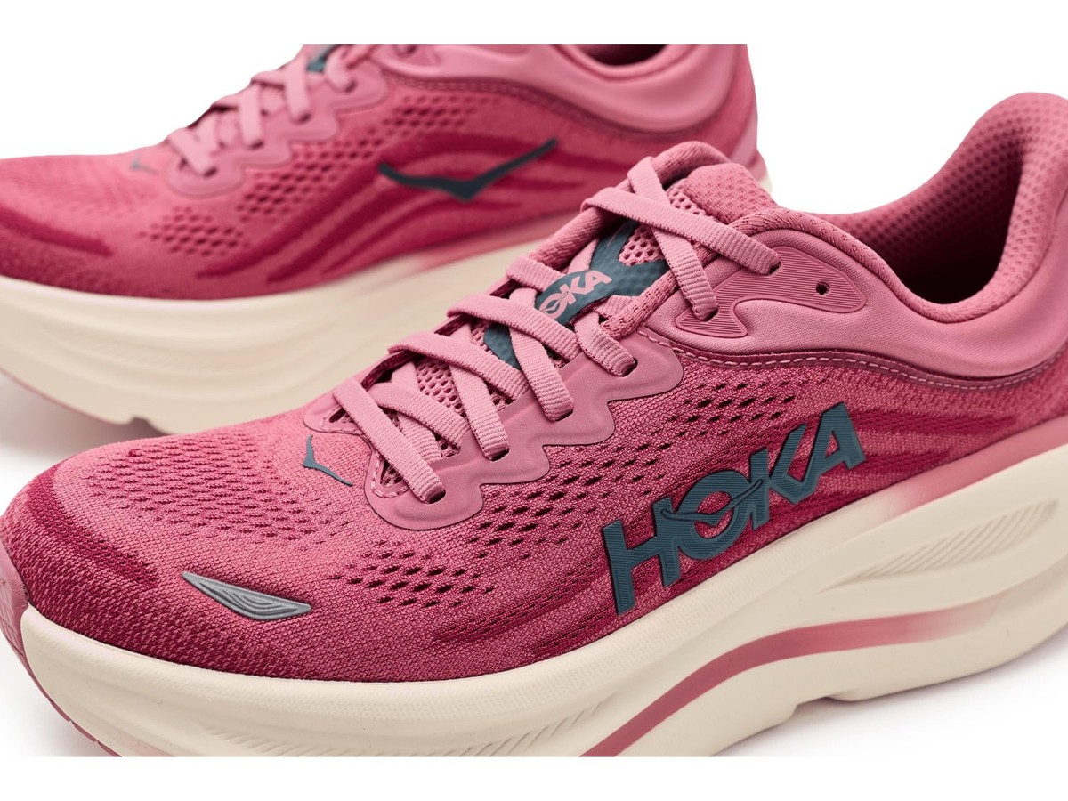 Hoka Women's BONDI 9 LINGONBERRY / CRANBERRY *ALL SIZES* | eBay