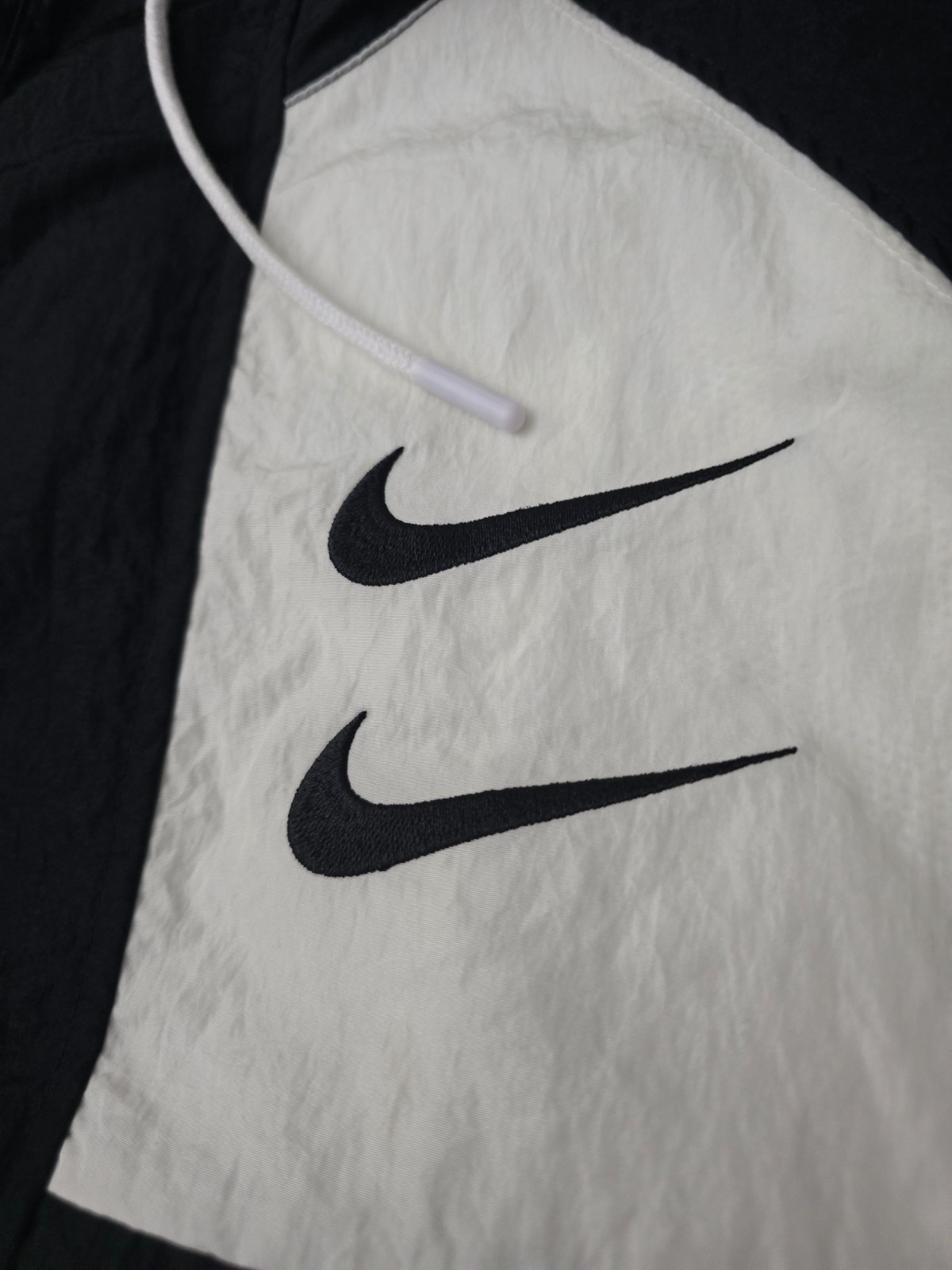 SACAI X NIKE Giacca Nike Antivento Sportiva Tessuto Nero Vintage Uomo Uomo M