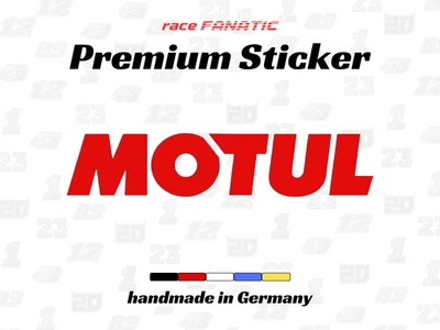 Motul Logo Aufkleber Motorsport Sticker Vinyl Decal Auto Motorrad Tuning - Bild 1 von 4