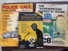CB Books Police Call 1995, Vol 3 MI Ohio, New No-Code Tech, Screwdriver Expert’s