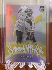 Tyreek Hill Sunday Kings No. 14 2025 Panini Donruss Optic Football SSP