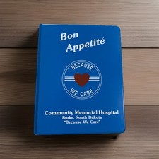 Burke South Dakota SD Ethnic cookbook vintage 1990 Gregory County cookie bars