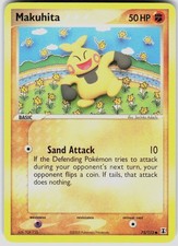 Makuhita 75/113 EX Delta Species Pokemon on eBay