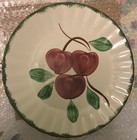 1940s Vintage Lot Of  7 Blue Ridge 9 1/2” Dinner Plates Crab Apple — photo 3