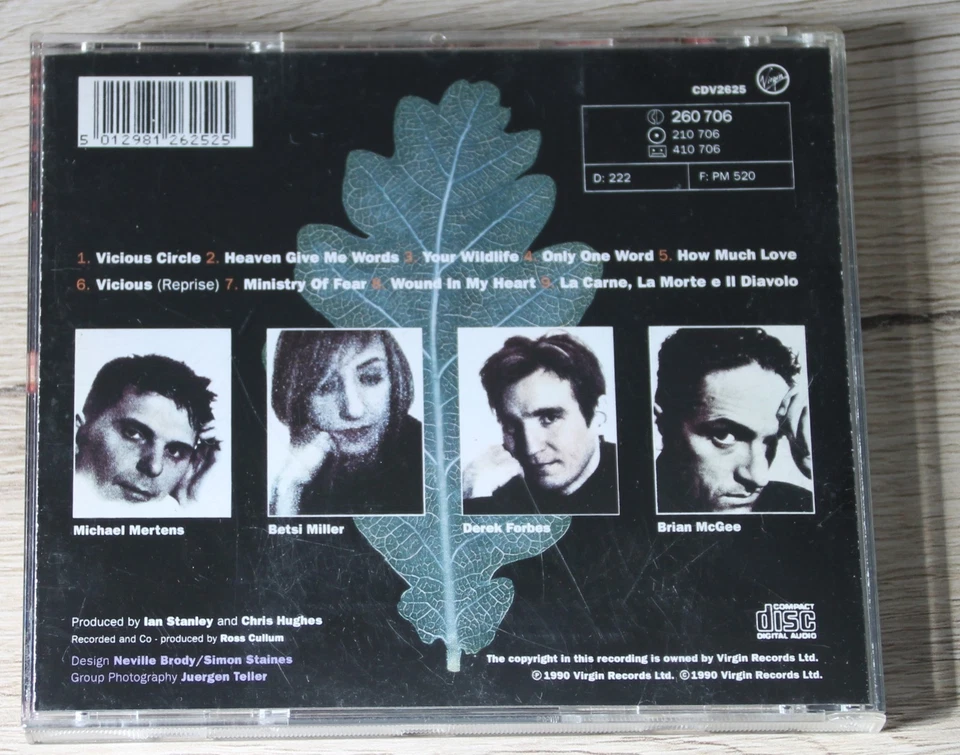 Propaganda CD 1234 (1990) Electro, Rock, Synth-pop - ZTT - Heaven Give Me Words - Bild 4 von 4