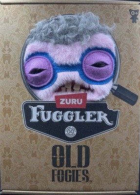 ZURU Fuggler Old Fogies Funny Ugly Monster Plush Toy Pink Gray Blue Purple