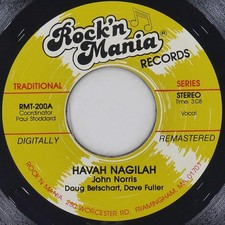 JOHN NORRIS DOUG BETSCHART Havah Nagilah / Tarantella ROCK'N MANIA RMT-200 VG+