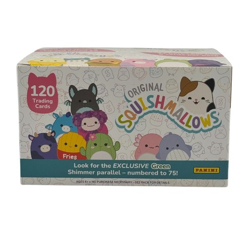 2024 Panini Squishmallows Sealed Counter Display 24 Pack Box (Green Shimmer P... - Bild 3 von 7