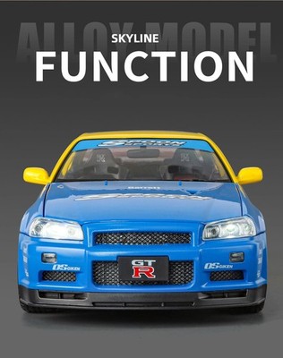 NISSAN SKYLINE GT-R R34 Z-TUNE 1/18 IN THREE COLORS | eBay