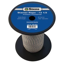 New Stens 200' Solid Braid Starter Rope 146-084 For #3 1/2 Solid Braid