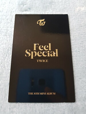 TWICE 8th Mini Album Feel Special Jihyo Type-5 Photo Card Official