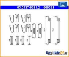 Zubehörsatz, Bremsbacken ATE 03.0137-9321.2 für Fiat 500E