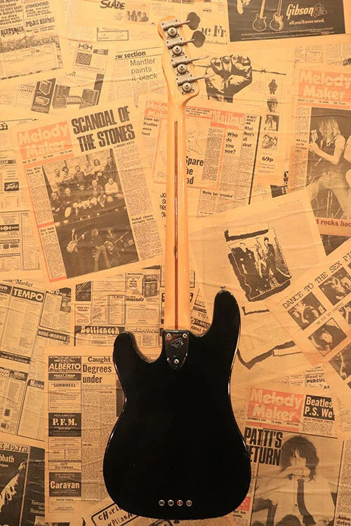 Fender 1973 Telecaster Bass Original Black Finish"" - Image 2 of 4