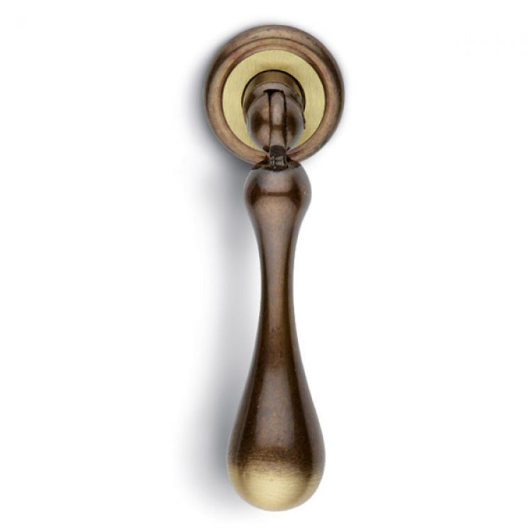 10 Maniglie Armadio Monoforo Dorate - Maniglie A Forma Di T Per Cassetti E Ante, Stile Moderno