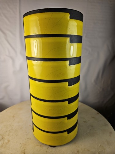 Fabulous Alvino Bagni For Raymor Ceramic Vase ITALY MCM - Picture 5 of 14
