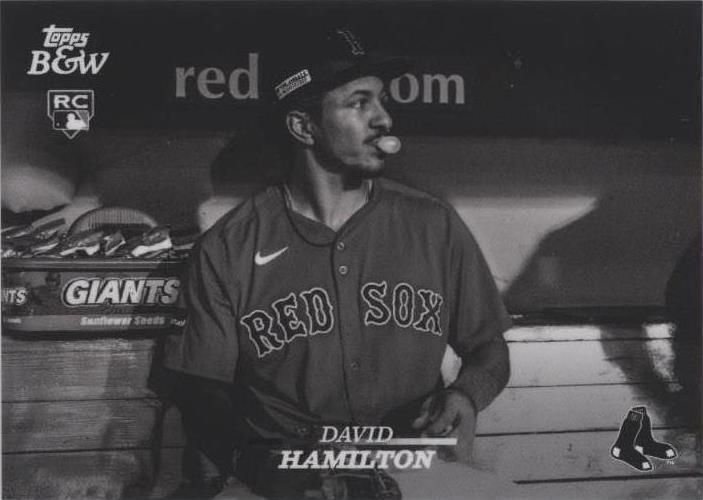 2024 Topps Black & White - David Hamilton #17 - 1 of 1
