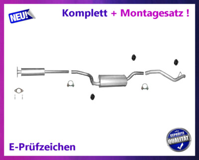 Auspuffanlage für FORD FOCUS III 1.0 EcoBoost Kombi + Montagesatz