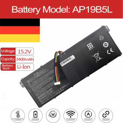 AP19B5L Akku für Acer Aspire N18Q13 AV15-51EG AV15-51-51EG AV15-51-54QD Battery
