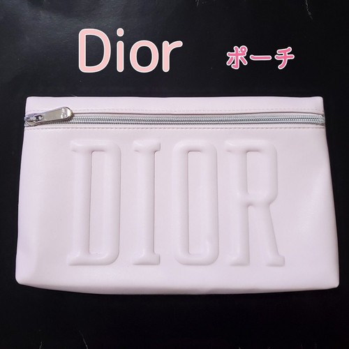 Dior Pouch Pink Logo Novelty - Picture 4 of 7