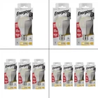Energizer B22 806 Lumens 3000K Warm White LED Light Bulbs 7.3W 60W Replacement