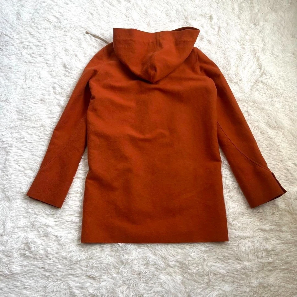 Casaco longo usado Rick Owens OWEN SCORP com capuz LARANJA tamanho G / IT40 - Imagem 4 de 4