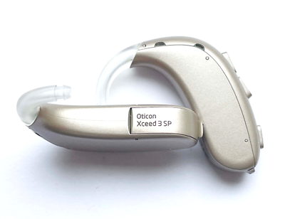 #ad #ad 2x Oticon Xceed 3 SP behind the ear BTE Beige Color USA Shipping $369.00