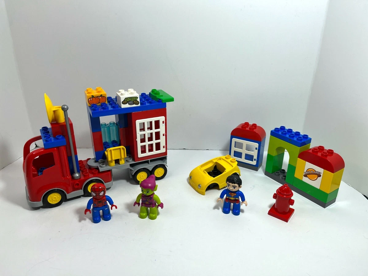 LEGO Duplo Spider Man Spider Truck Adventure 10608 Superman Rescue 10543