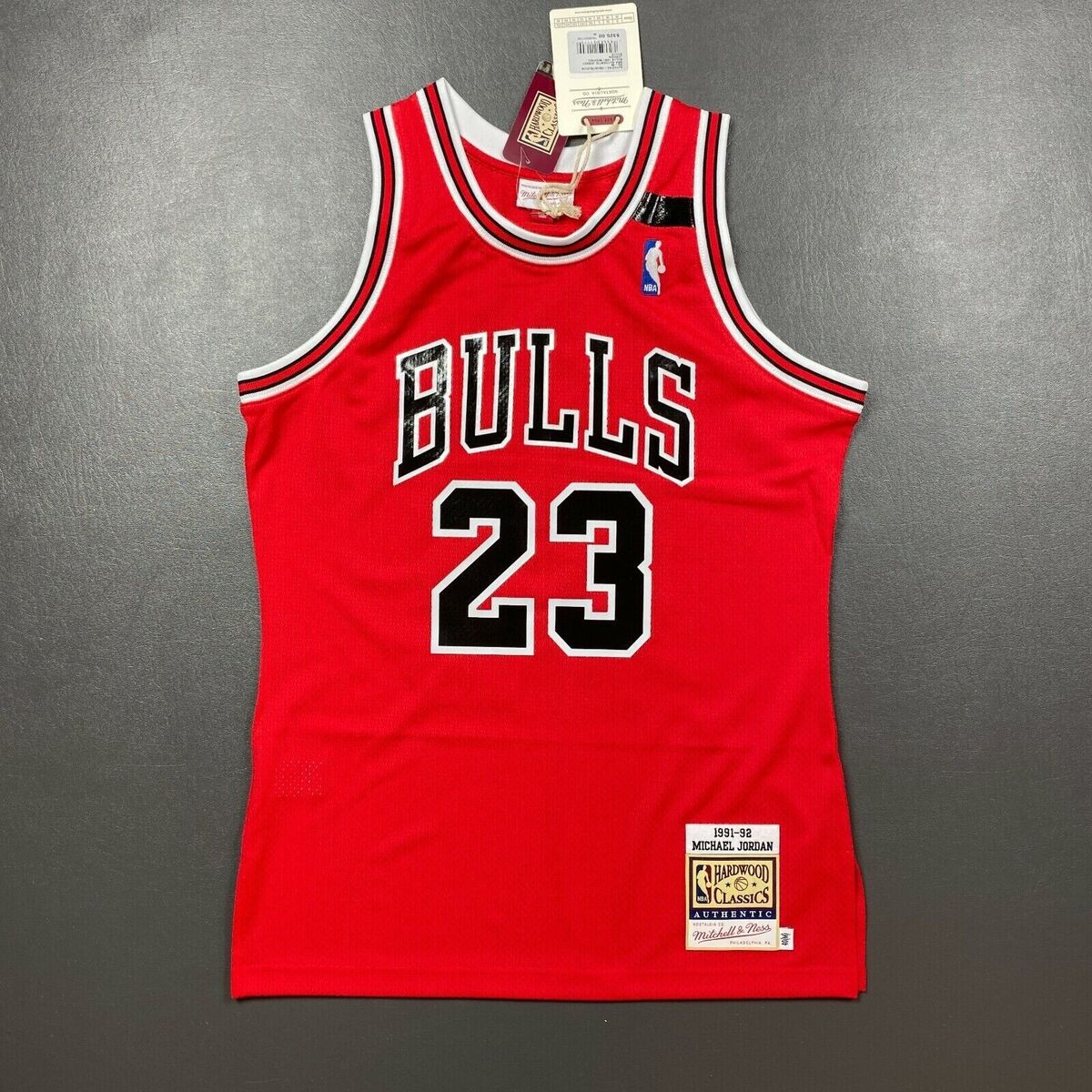 Authentic Michael Jordan Chicago Bulls Jersey 40 Champion 1991-92