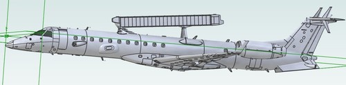 1/48 Embraer E-99M (3D fabricated kit) - 第 3/14 張圖片