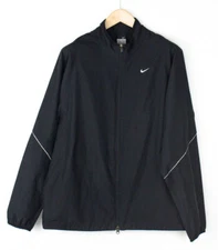 Vintage NIKE Men's Casual Track Full Zip Pullover Size L