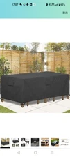 GARDRIT Patio Furniture Covers, Veranda Rectangular/Oval 100% Waterproof...