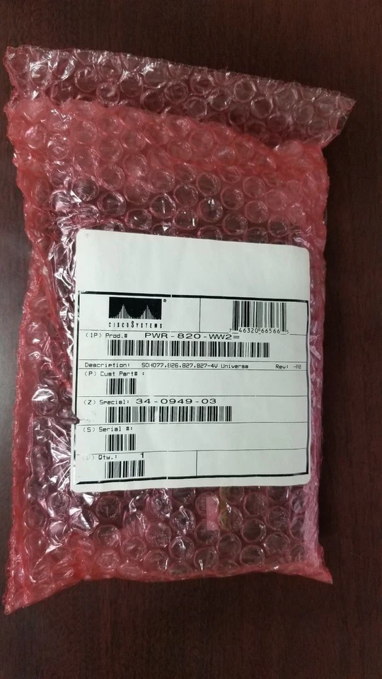 Cisco PWR-820-WW2=  (34-0949-03) Power Supply New! - Image 2 of 2