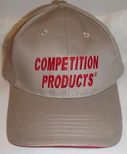Competition Products Performance Engine Auto Racing Parts Baseball Logo Hat Cap